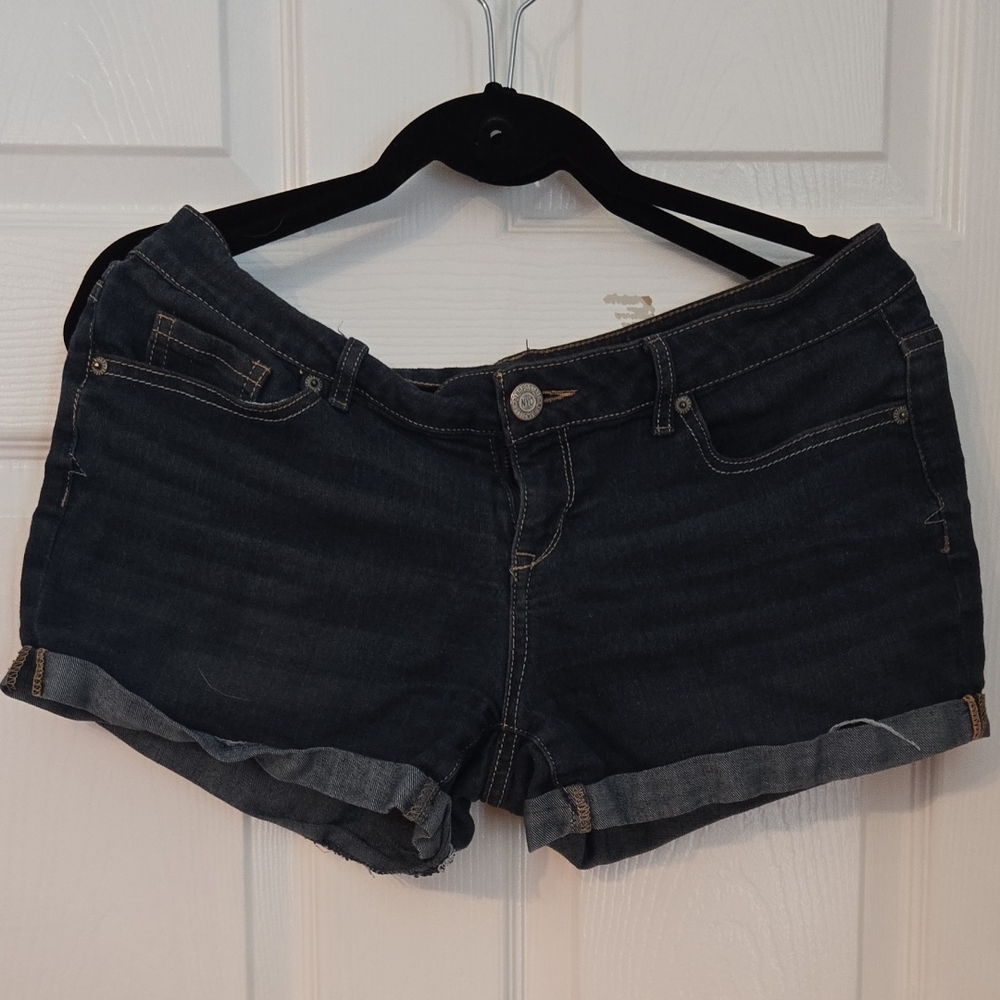 Aeropostale Dark Indigo Jean Shorts